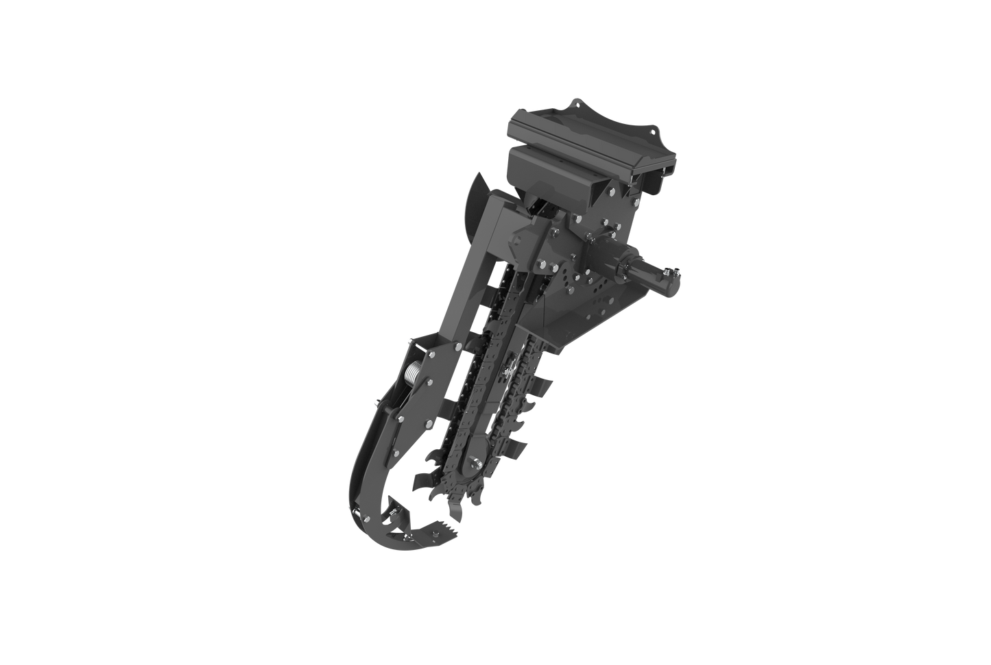 Trencher-Compact Skid Steer Attachment