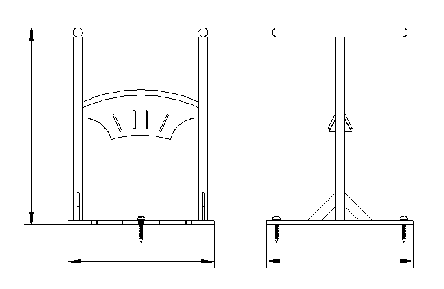 Manual Firewood Splitter for Home & Outdoor, No Axe Needed