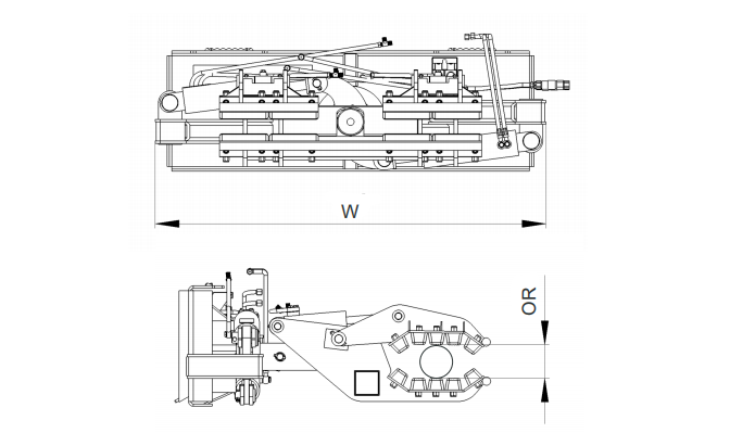 Heavy Duty Hydraulic Pole Setter