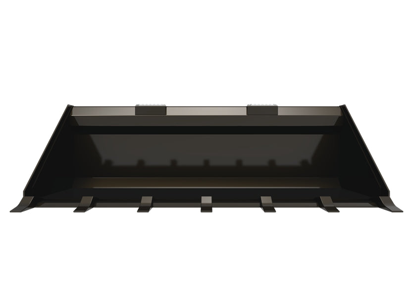 Heavy Duty High Capacity Tooth Bucket Skid Steer Loader Quick Attach