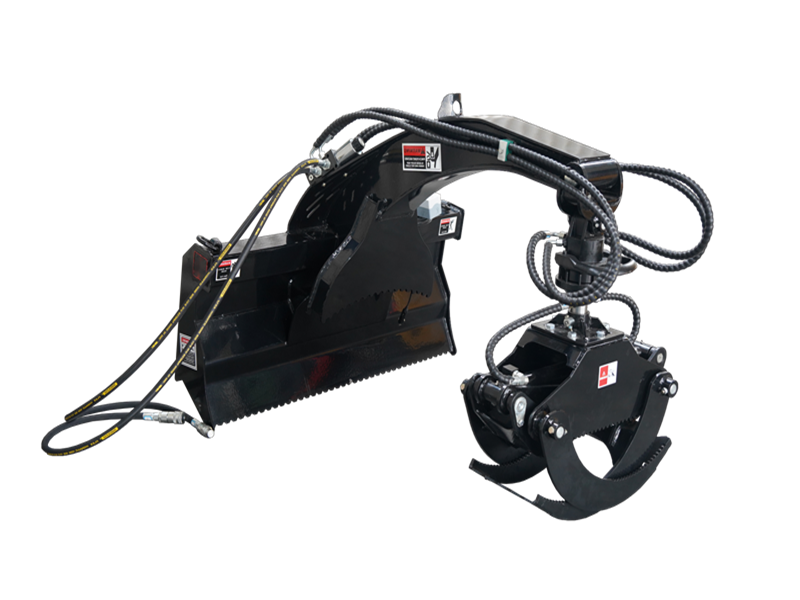 Skid Steer Mount Log Grapple
