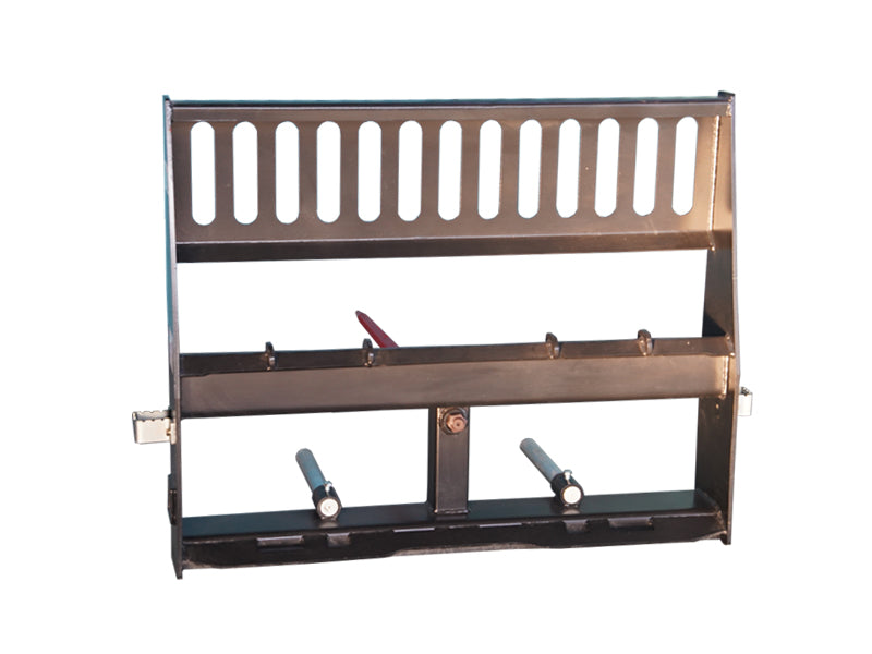 Skid Steer 49" width Pallet Fork Attachment and 42" Hay Bale Spear for Skid Steer