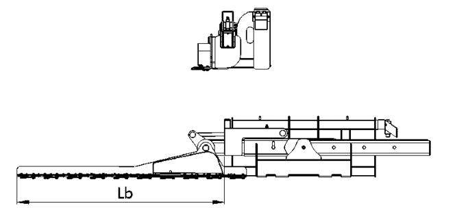 Skid Steer Sickle Bar Hedge Trimmer Swivel Trim Hedgecutter