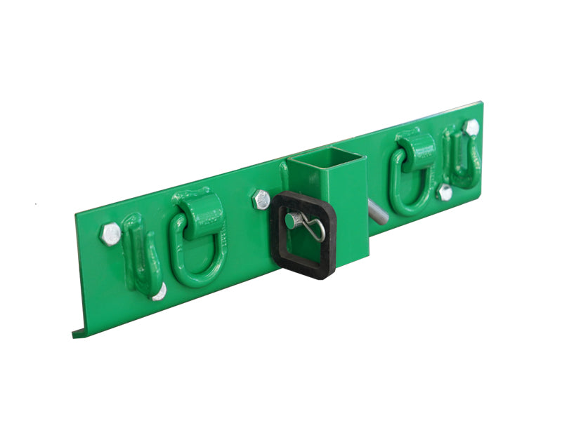 4.96" W × 21.93"L Bolt on Tractor Grab Hooks 2" Receiver Compatible with John Deere