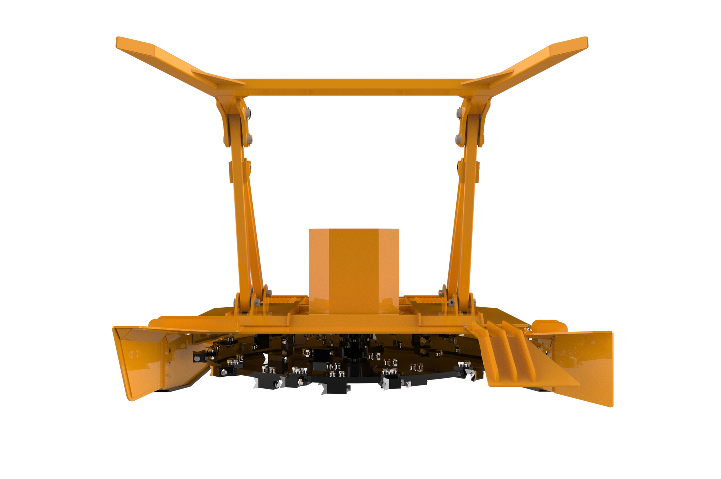 Skid Steer Disc Mulcher, Rotary Slasher, Grass Cutter