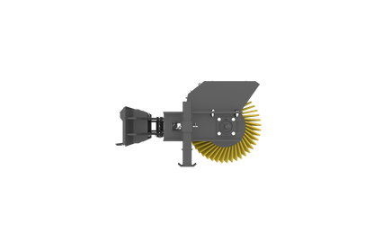 Angle Broom - Tilt Manually-Mini Skid Steer Attachment