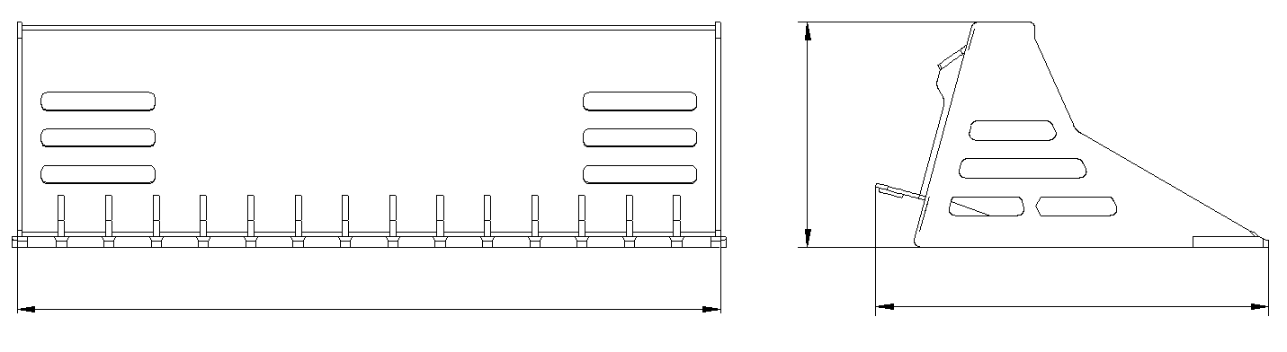 Rock Bucket-Mini Skid Steer Attachment