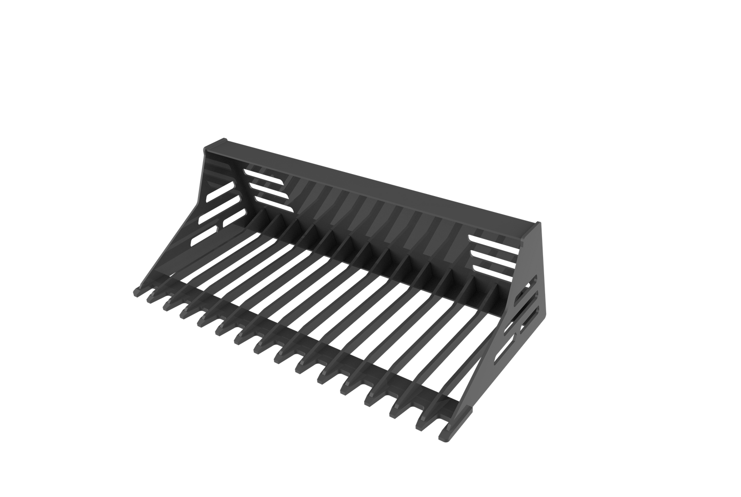 Rock Bucket-Mini Skid Steer Attachment