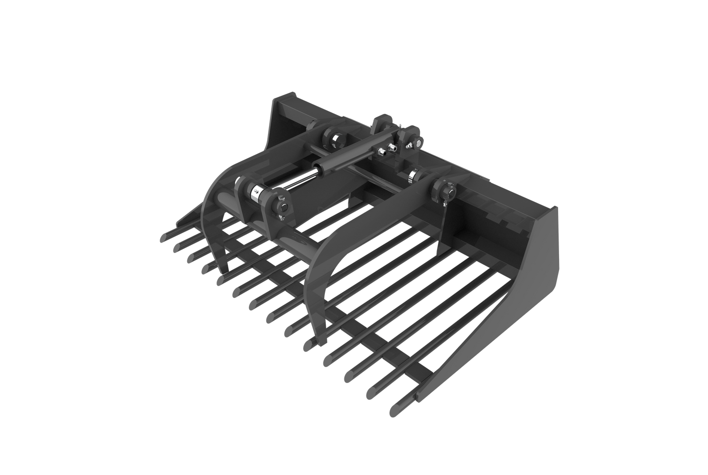 Rod Rock Grapple Bucket-Mini Skid Steer Attachment