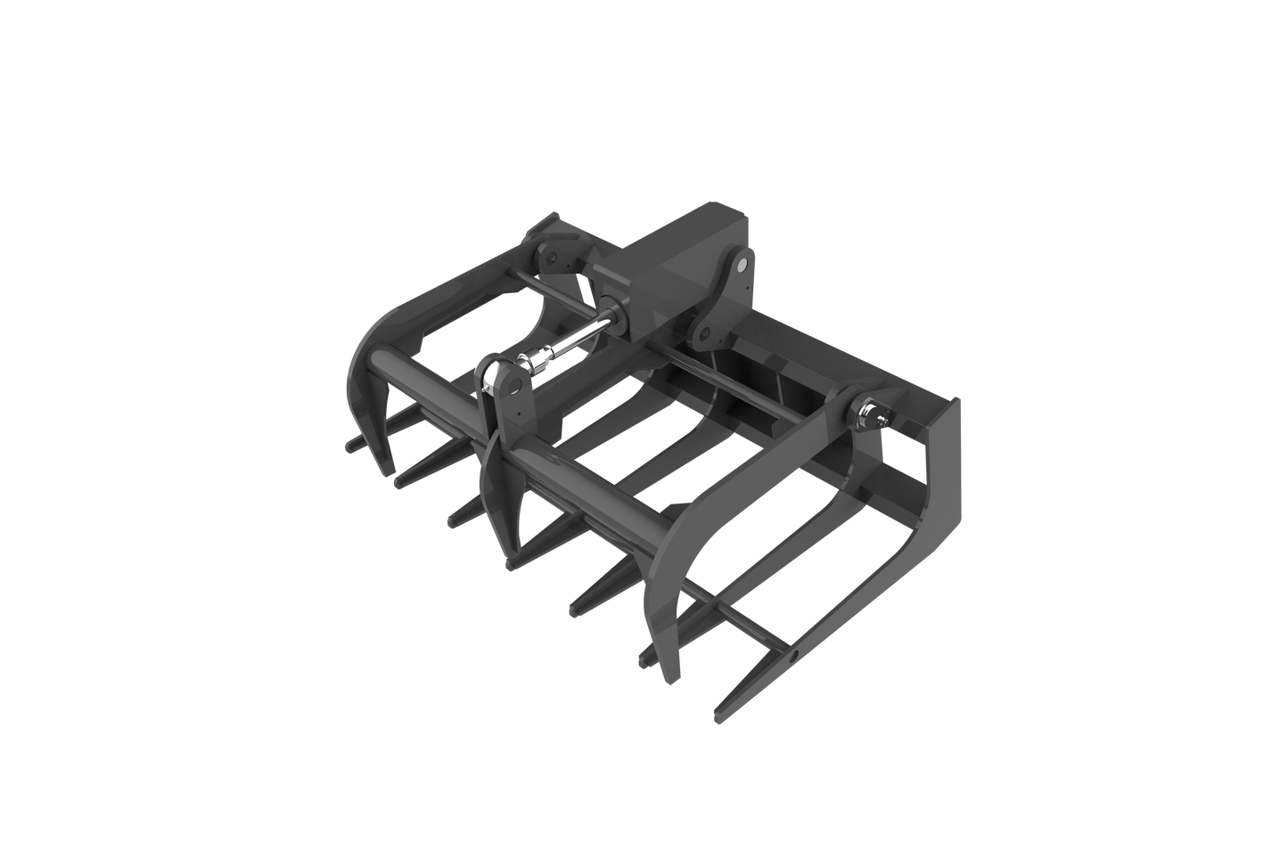 Root Grapple Bucket 42IN-Mini Skid Steer Attachment