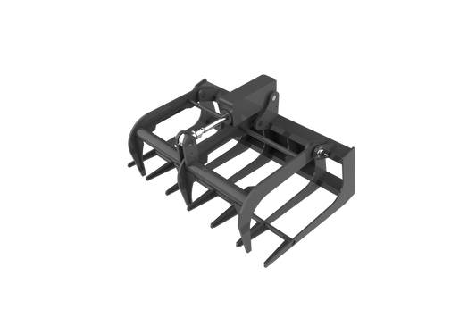 Root Grapple Bucket 42IN-Mini Skid Steer Attachment