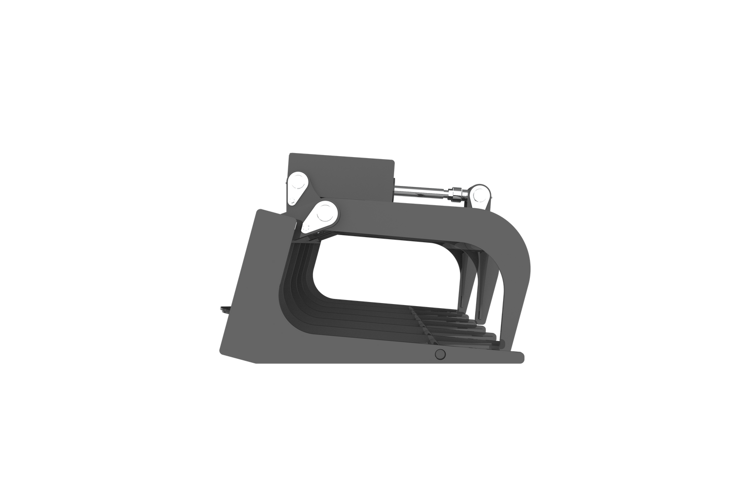 Root Grapple Bucket 42IN-Mini Skid Steer Attachment