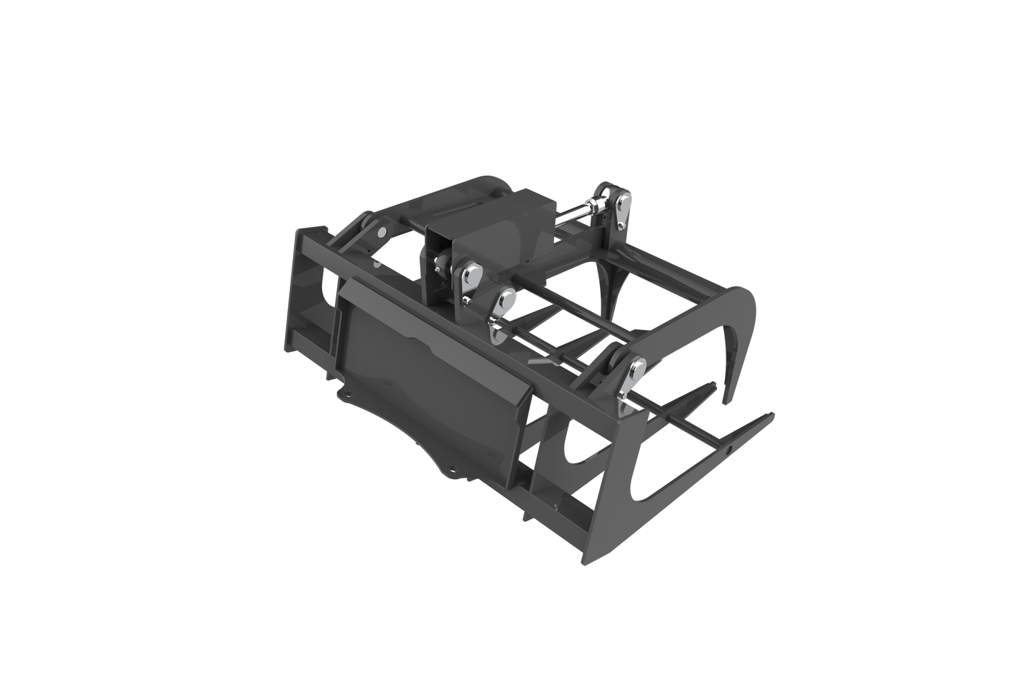 Root Grapple Bucket 42IN-Mini Skid Steer Attachment