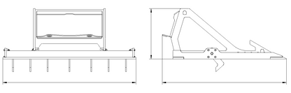 Leveling Bar-Mini Skid Steer Attachment