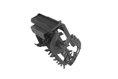 Trencher-Mini Skid Steer Attachment