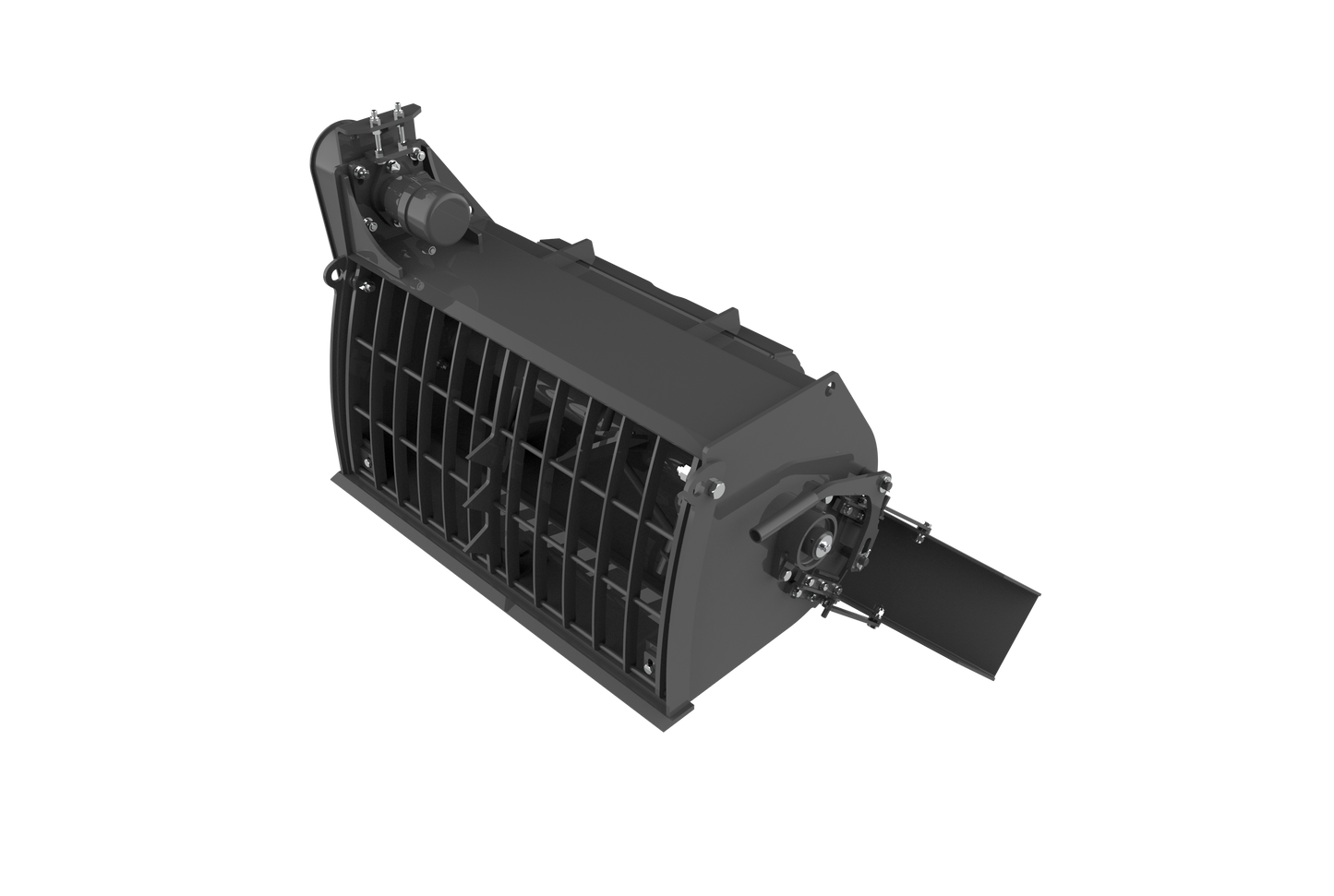 Concrete Mixer Bucket-Mini Skid Steer Attachment