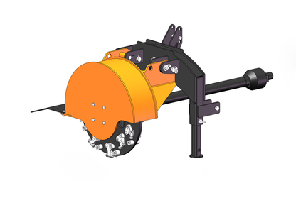 3-Point PTO Stump Grinder for 15-45HP Tractor