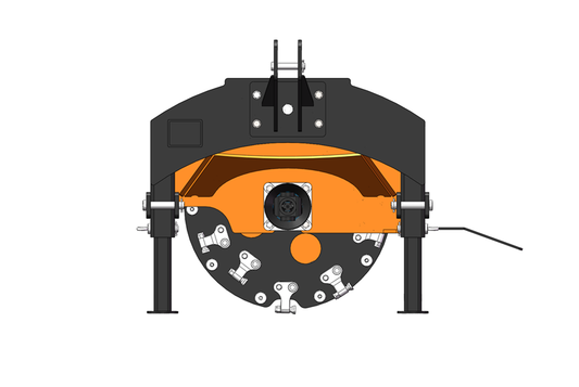 3-Point PTO Stump Grinder for 15-45HP Tractor