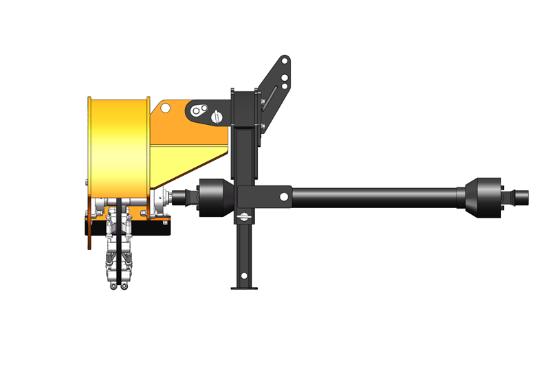 3-Point PTO Stump Grinder for 15-45HP Tractor