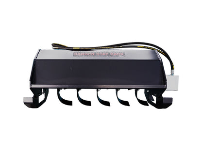 44'' Hydraulic Rotary Tiller Attachment - Compact Skid Steer