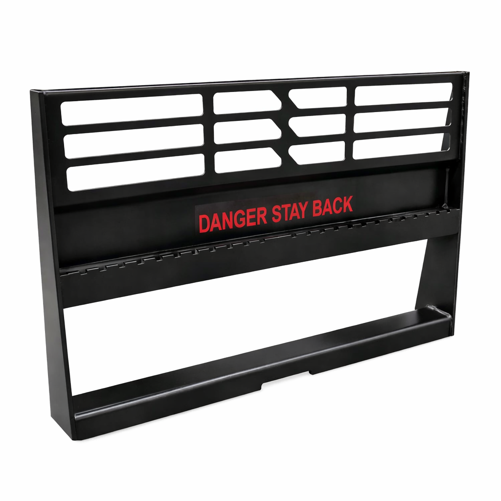 Skid Steer 48'' Pallet Fork Frame Attachment Quick Tach