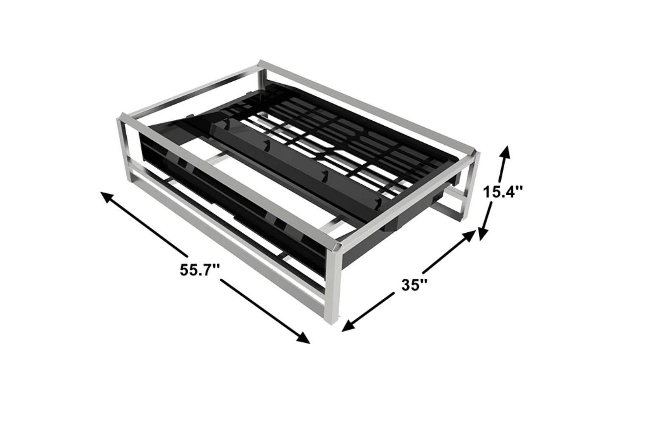 Skid Steer 48'' Pallet Fork Frame Attachment Quick Tach