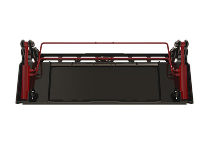 Skid Steer Attachments 4 in 1 Bucket with Teeth Low Profile Extended Bottom Bucket