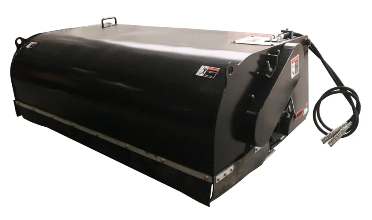 72" Skid Steer Pickup Box Broom Sweeper Attachment