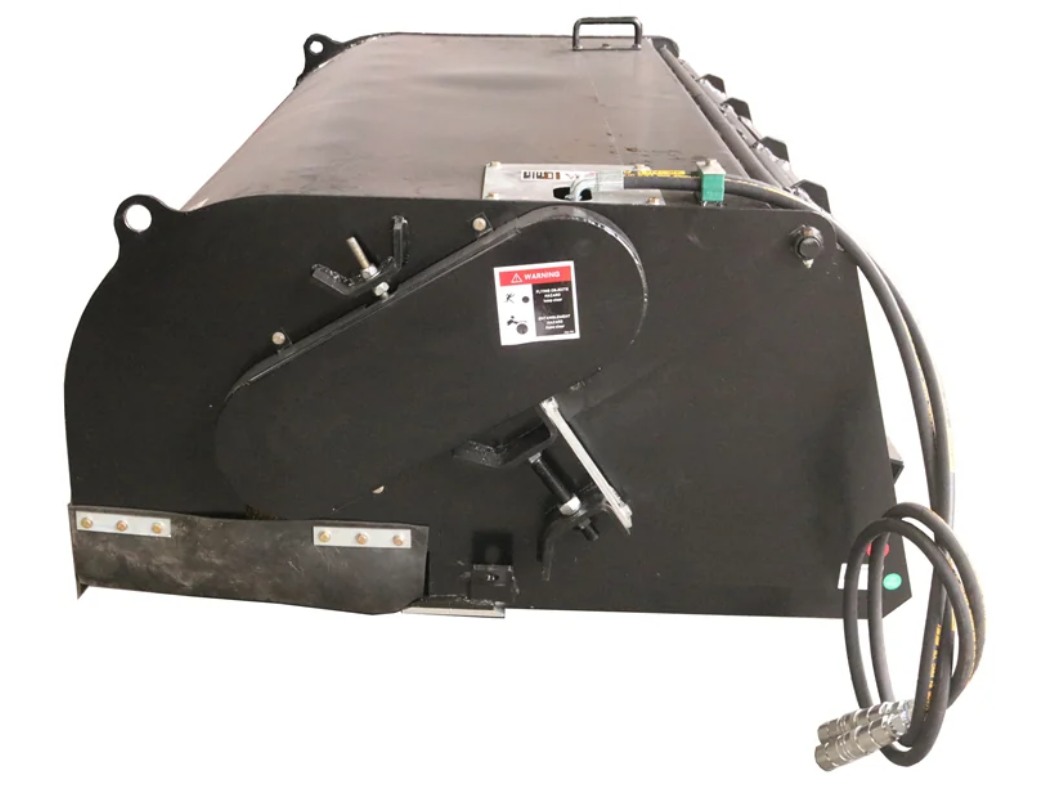 72" Skid Steer Pickup Box Broom Sweeper Attachment
