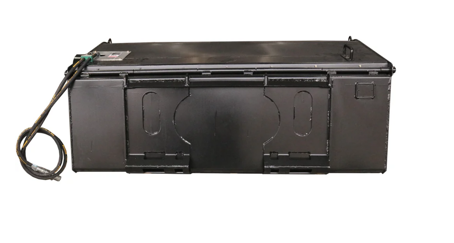 72" Skid Steer Pickup Box Broom Sweeper Attachment