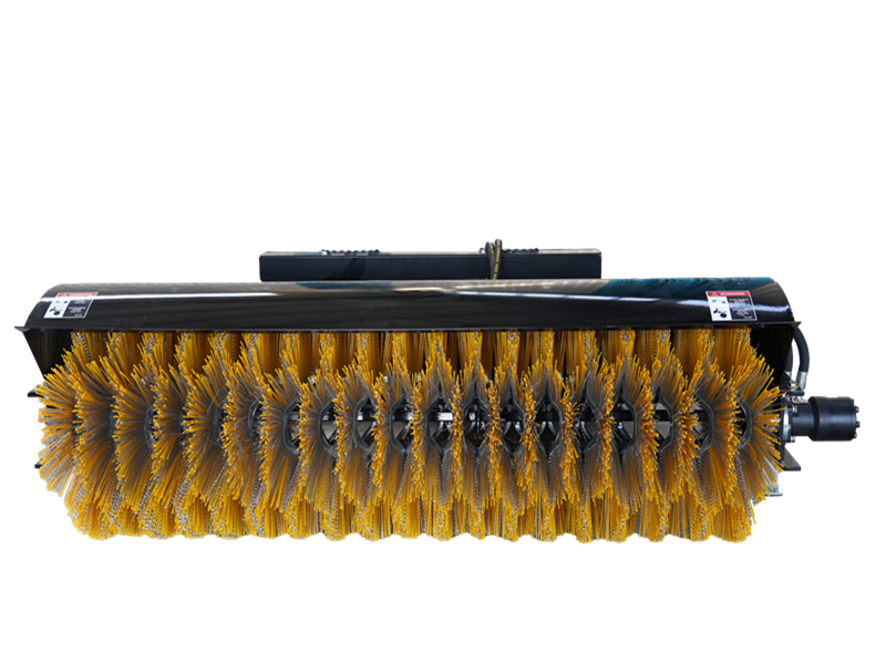 72" Skid Steer Hydraulic Bi-Directional Angle Rotary Broom, Sweeper