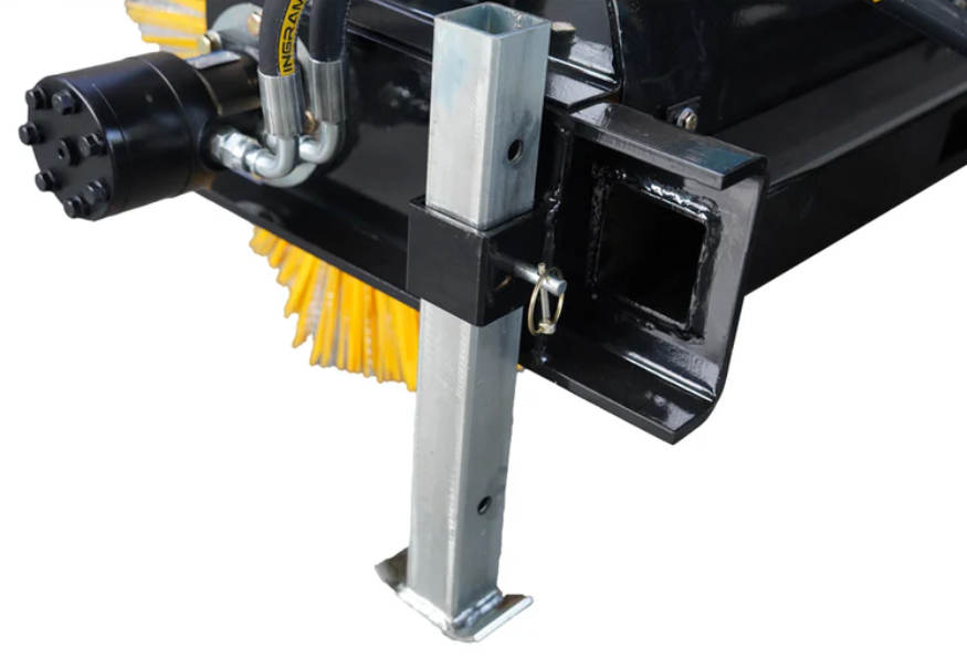 72" Skid Steer Hydraulic Bi-Directional Angle Rotary Broom, Sweeper