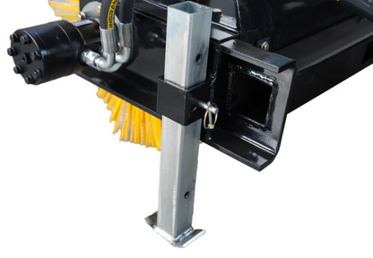 72" Skid Steer Hydraulic Bi-Directional Angle Rotary Broom, Sweeper