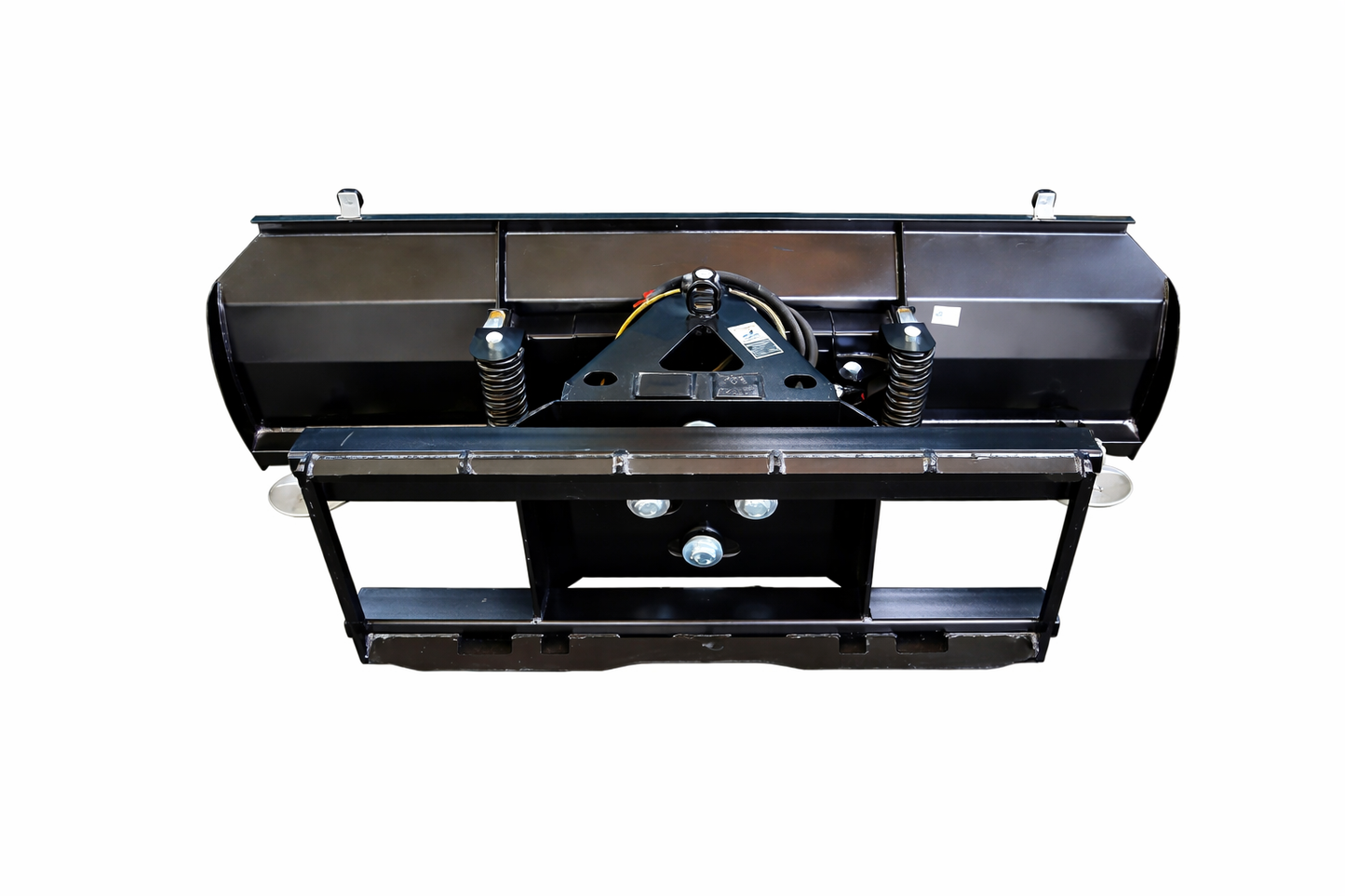 Skid Steer 72" Extreme-Duty Pusher Snow Plow, Snow Blade, Dozer Blade Combo Attachment