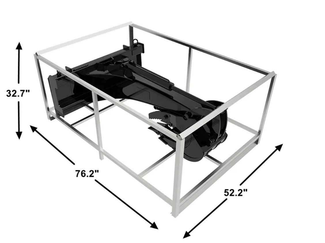 Skid Steer Backhoe Attachment - 15" Digger Bucket