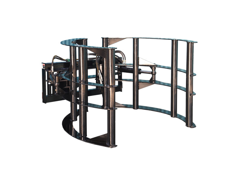 Skid Steer 1300kg Capacity Round Hay Bale Grab