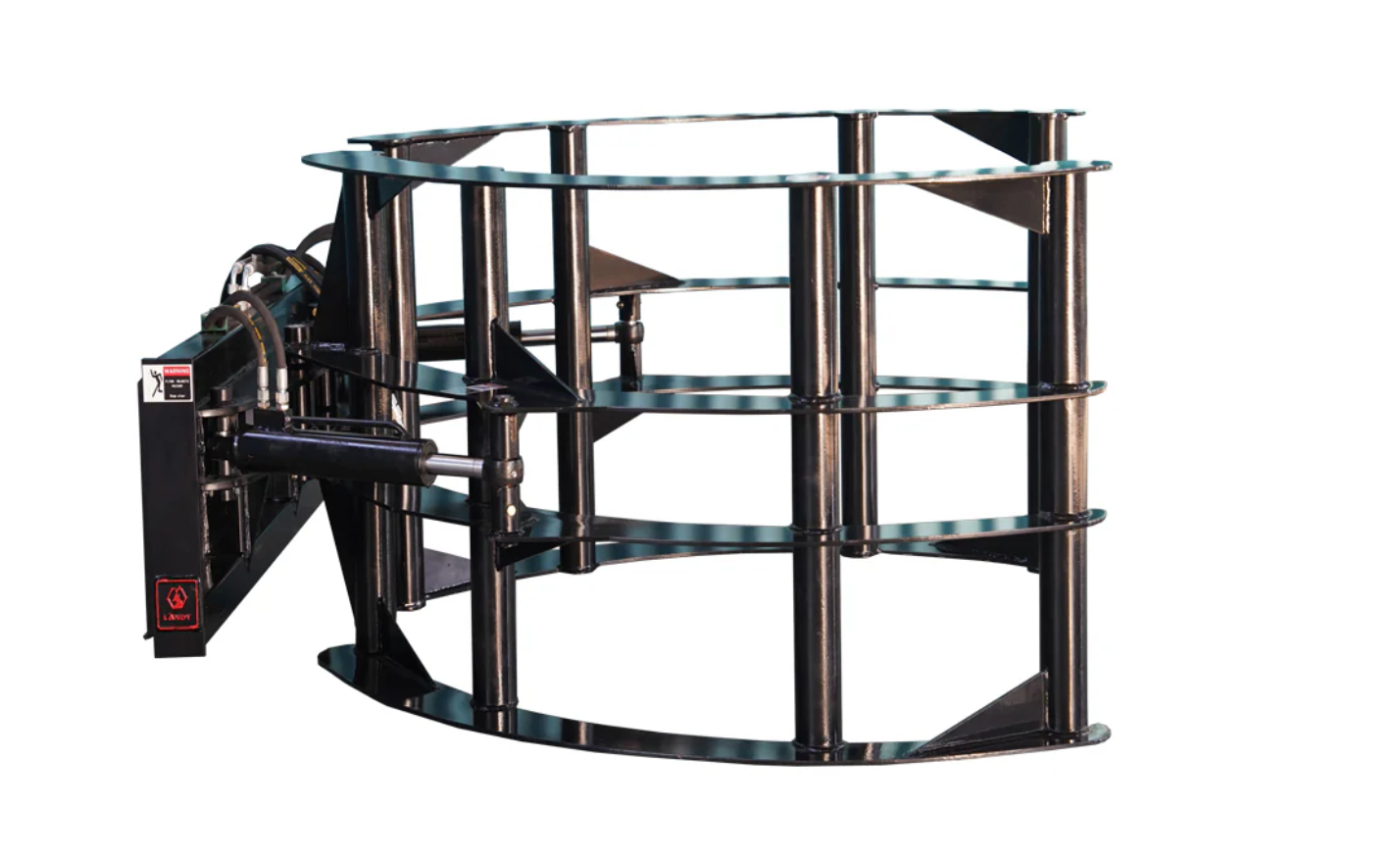 Skid Steer Round Hay Bale Grab