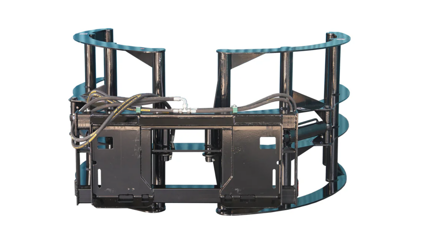 Skid Steer Round Hay Bale Grab