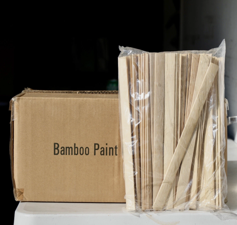12" Eco-Friendly Grade Auto Paint Mixing Bamboo Sticks