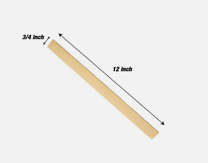 12" Eco-Friendly Grade Auto Paint Mixing Bamboo Sticks