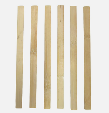 12" Eco-Friendly Grade Auto Paint Mixing Bamboo Sticks