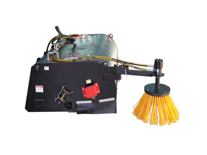 Skid Steer Box Broom with Side Brush