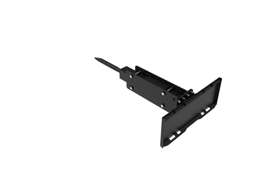 Skid Steer Concrete Breaker Attachment Horizontal type