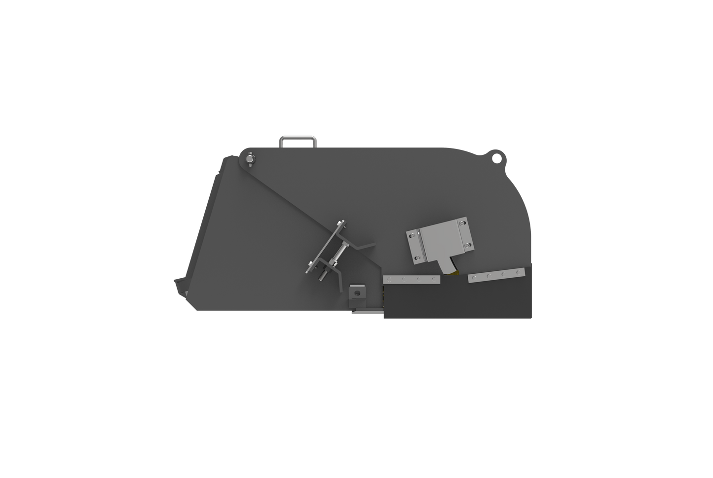 Box Broom-Compact Skid Steer Attachment