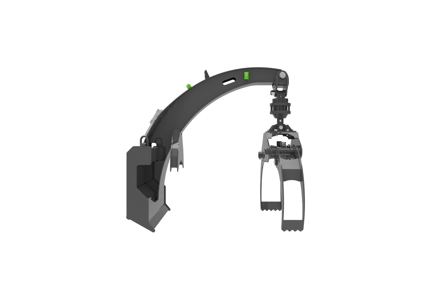 Log Grapple-Compact Skid Steer Attachment