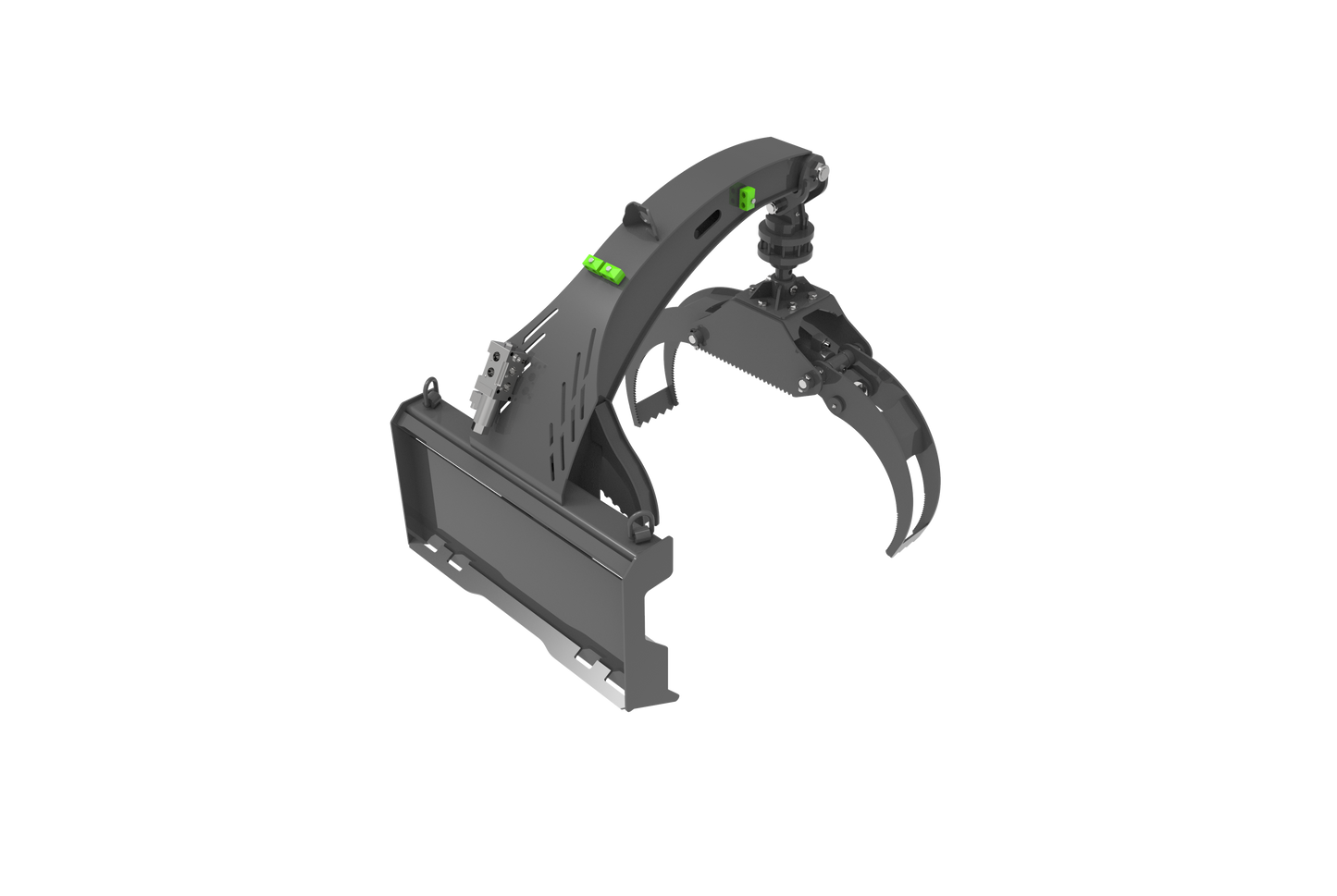 Log Grapple-Compact Skid Steer Attachment