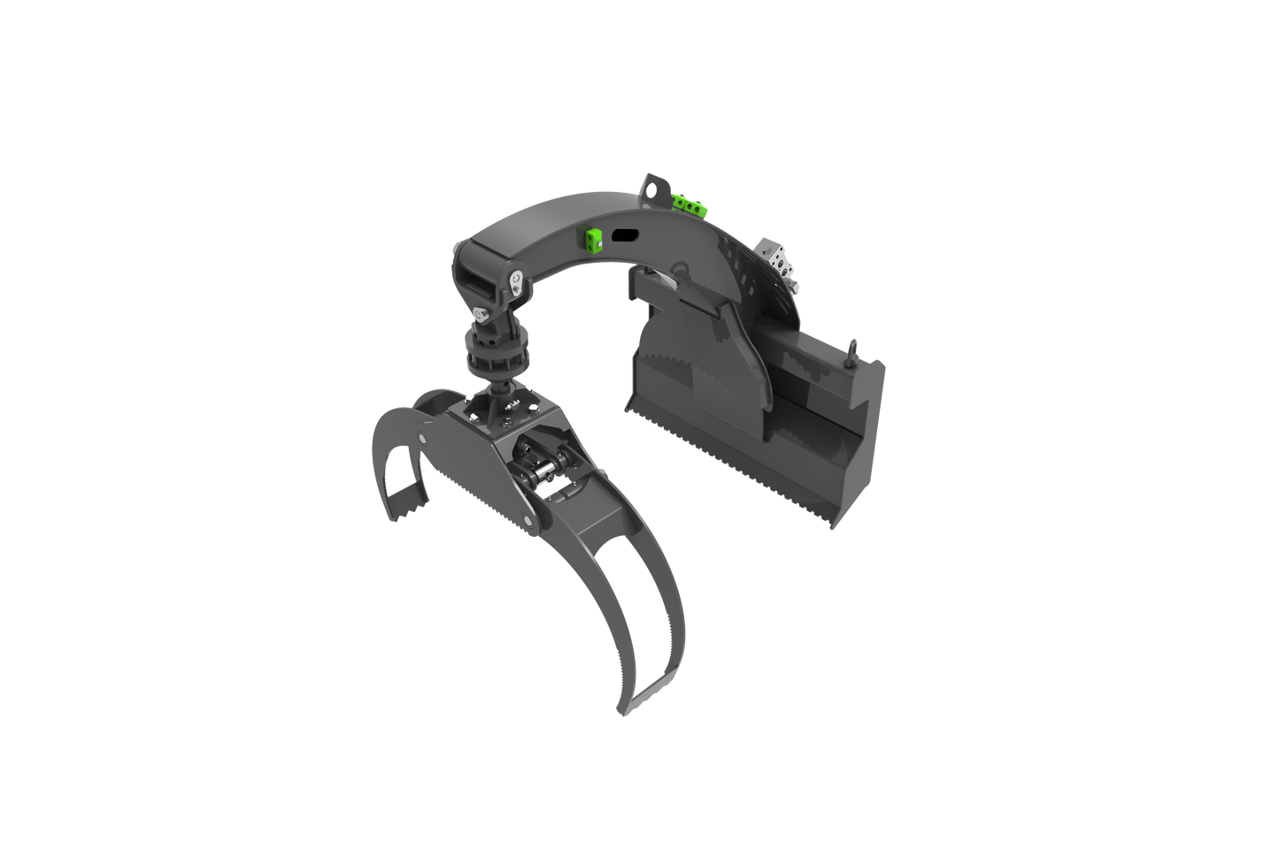 Log Grapple-Compact Skid Steer Attachment