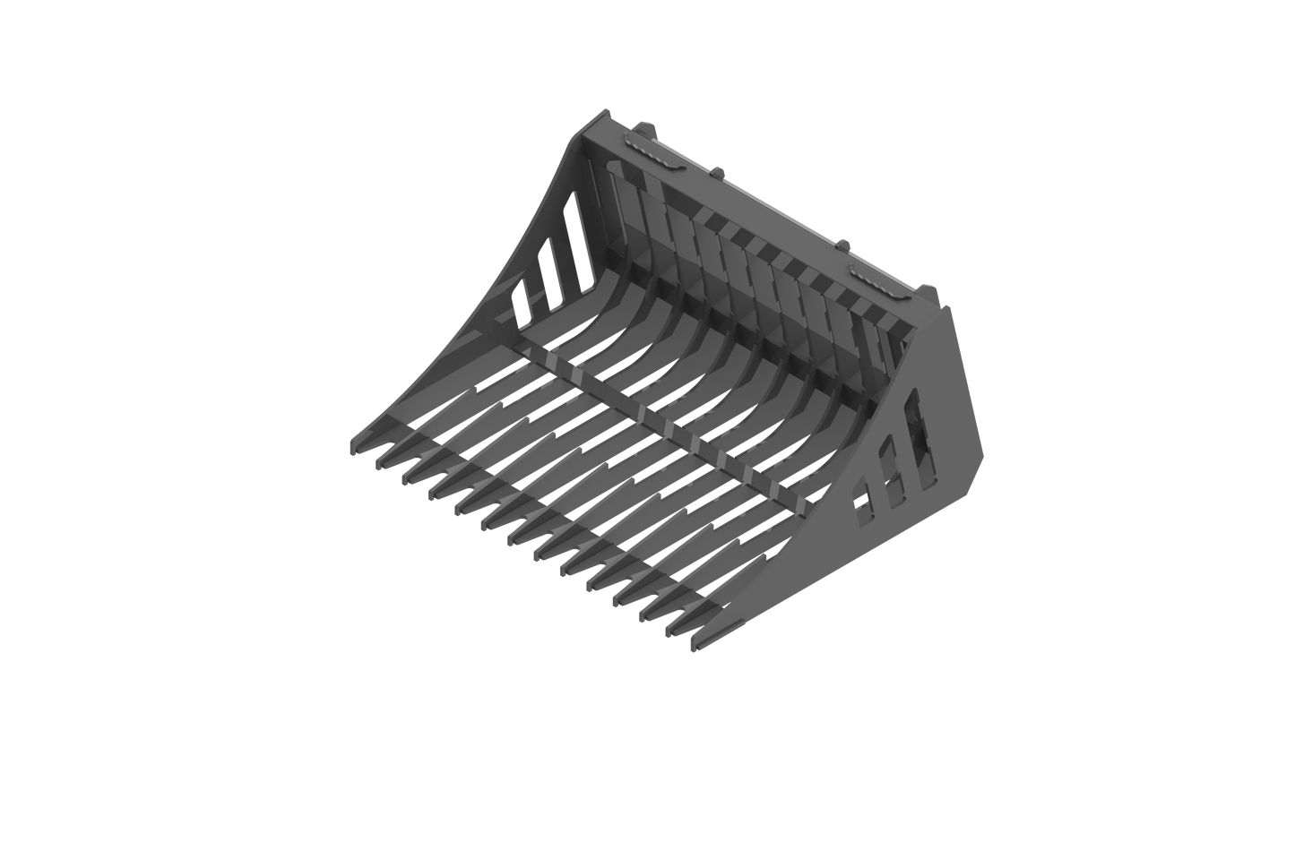 Compact Skid Steer Rock Bucket