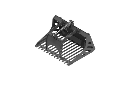 Rod Rock Grapple Bucket-Compact Skid Steer Attachment