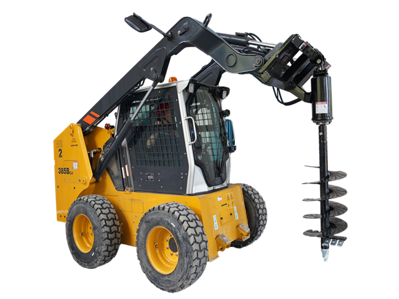 Compact Skid Steer Earth Auger Drive attachment